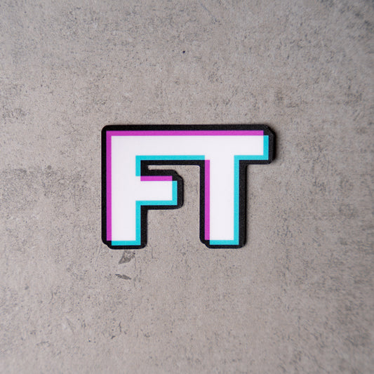 FT LOGO STICKER